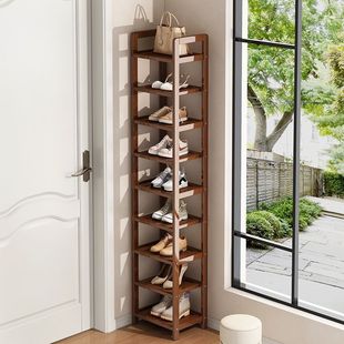Shoe rack Multi -layer home small narrow small door entrance to the door to enter the home shoe cabinet storage shelf simple and strong capacity