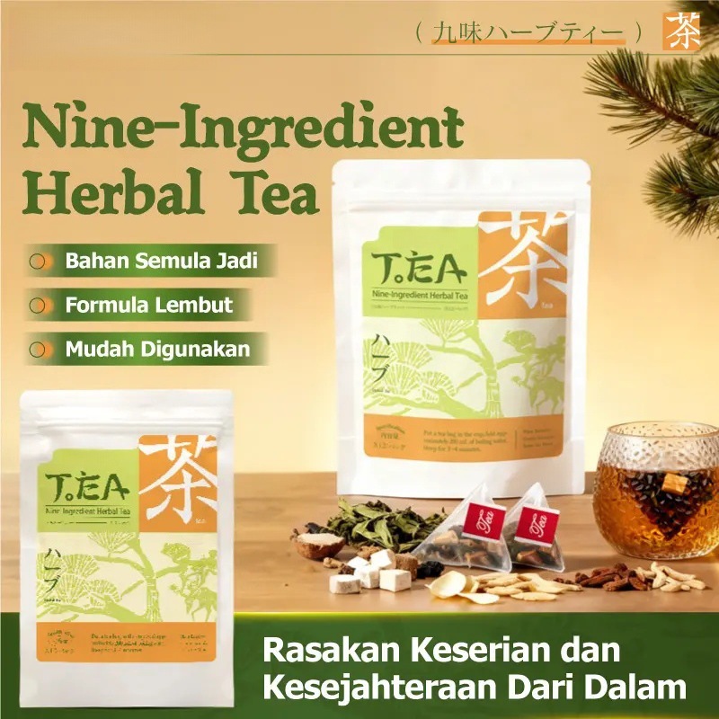 Nine Herb Flower Tea Blend Gentle Botanical Loose Leaf Tea 60g key features