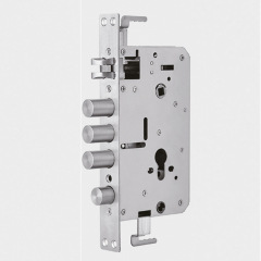 6068 Fingerprint Lock Accessory Stainless Steel Lock Body and Cylinder 30×240 Gear Anti-Jam