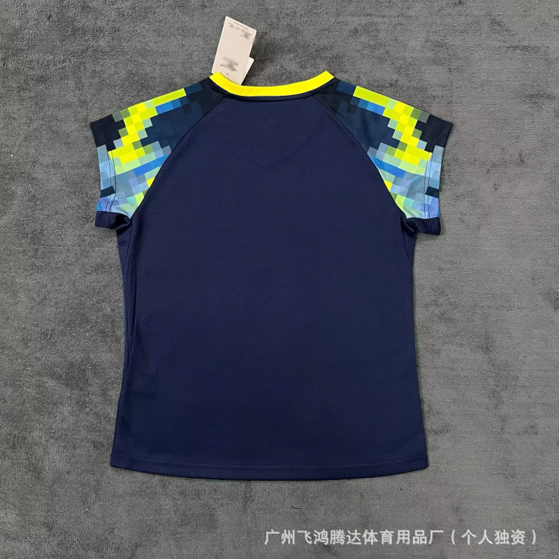 25新款JP版美津农羽毛球服训练服女款大赛服团购定 制|undefined