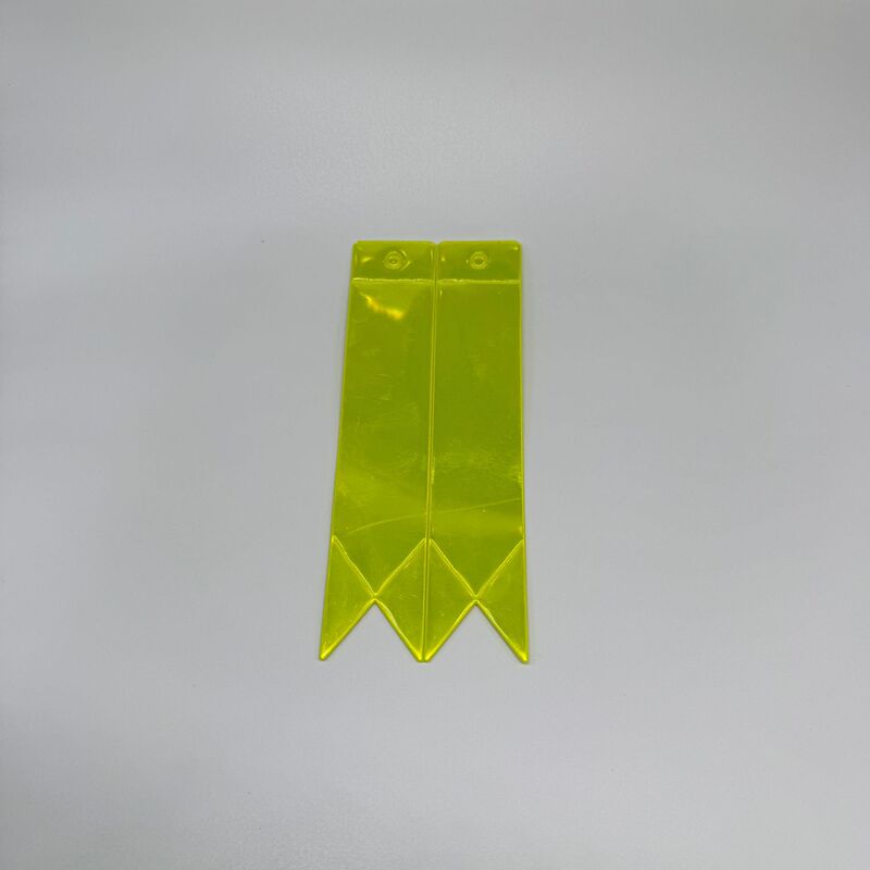 マルチカラーオプションの学生スクールバッグ反射ペンダント PVC キーホルダーアクセサリー両面反射ペンダントキーホルダー警告|undefined