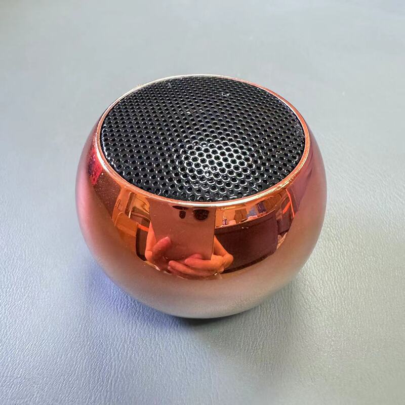 M3電気メッキスピーカー無線携帯スピーカーbluetooth音声提示グラデーションミニbluetoothスピーカープライベートモデル|undefined