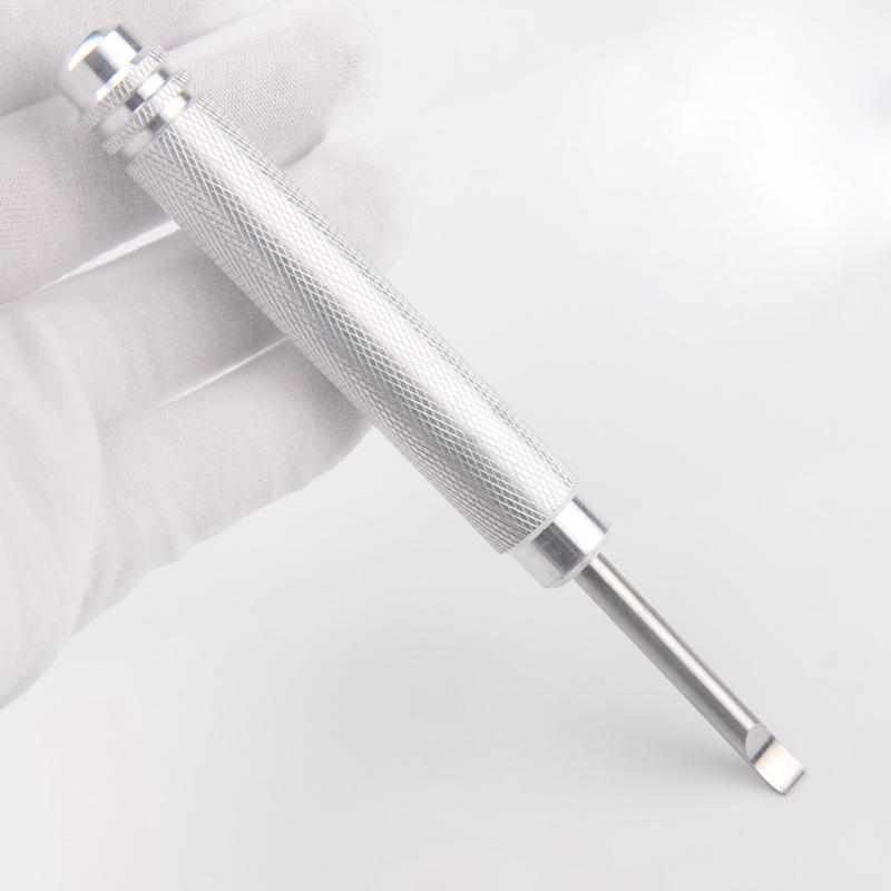 修表工具 翘底盖 手表开后盖换电池工具 金属撬刀 手表开后盖工具