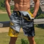 流体海边男士适合短裤