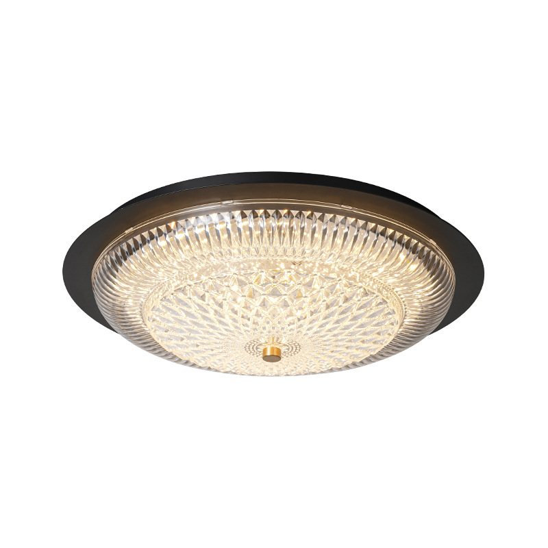 Luz de techo del dormitorio nueva luz lujosa alta sensación de estilo antiguo retro atmósfera lámpara de comedor estudio Zhongshan lámpara 118L