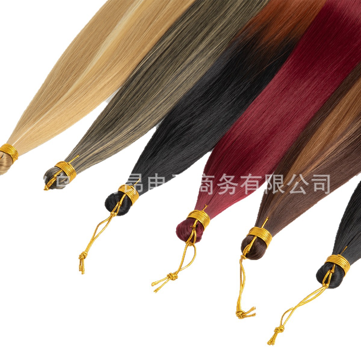 30 pulgadas fibra química larga pelo recto haz de cabello trenzado extensión de cabello de ganchillo africano fábrica de cabello al por mayor image 6