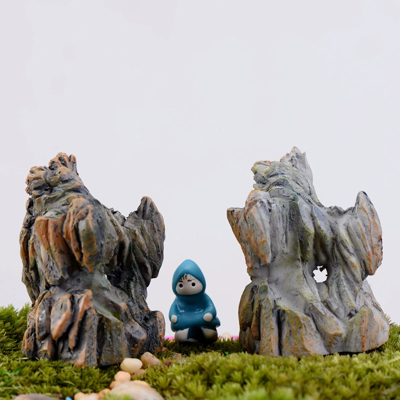 Мох микро пейзаж украшение сада экологическая бутылка садовая рокария сочные горшечные декоративные смолы рокария