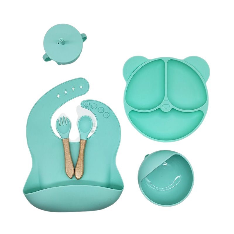 6点セット シリコン製ベビー用品 ベビー食器セット 子供用品 ベビー用補助食器 ベビー用品 母子用品 販売元|undefined