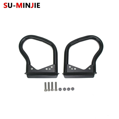 Suitable for Moto Guzzi V7 V9 Guzzi Modified Bumper Engine Guard Bar to Strengthen Anti-Fall Protection (Motorcycle bumper) - black