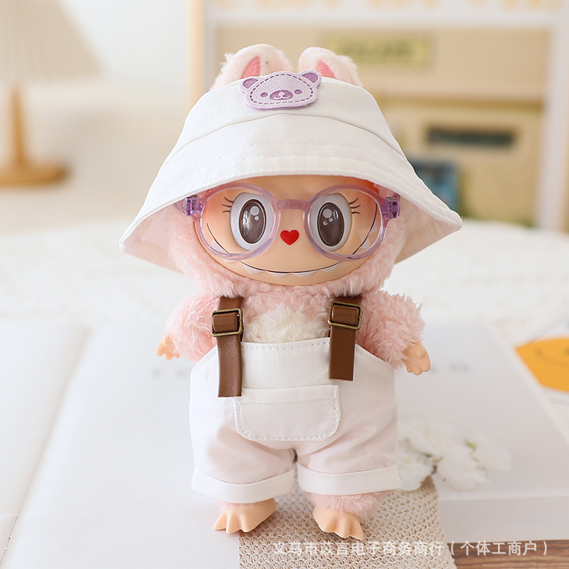 販売用メガネのみ、第一世代、第二世代、第三世代のラブブ、写真撮影用のマルチカラー装飾透明メガネアクセサリー|undefined