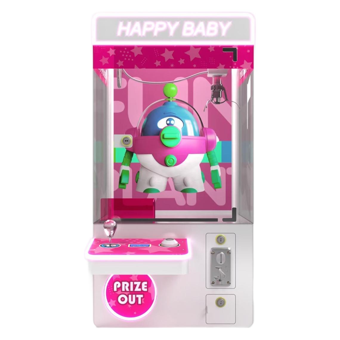 Máquina de garras para niños pequeños para empujar monedas Mini clip Máquina de gashapon para muñecas Uso doméstico Equipo de videojuegos de monedas