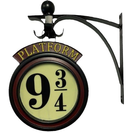 Harry Potter Hanging 9 3/4Night Light de doble cara