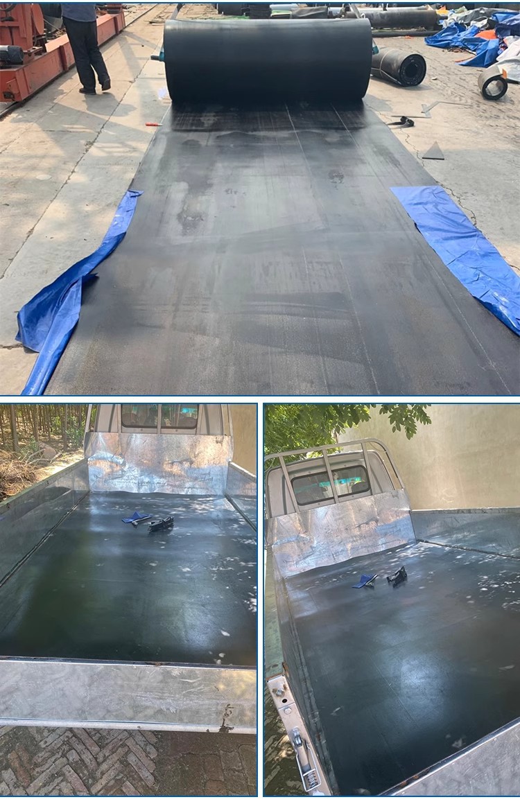 Truck Bed Rubber Mat, Wear-Resistant, Shock-Absorbing, Waterproof, Special Rubber Mat for the Bottom of Wuling Dongfeng Trucks