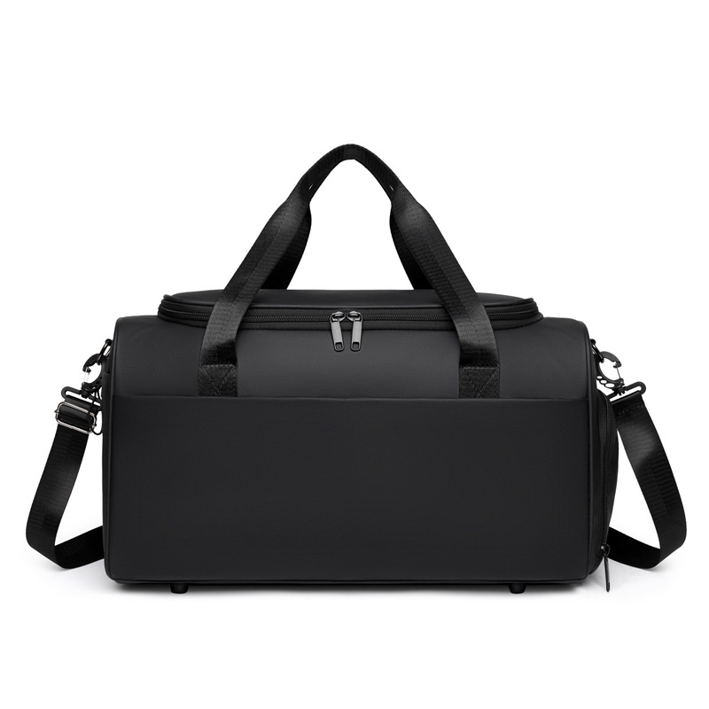 Bolso cilíndrico transfronterizo para hombres y mujeres, bolsa de fitness deportiva de separación seca y húmeda, bolsa de viaje portátil de mensajero de hombro, bolsa de natación al por mayor