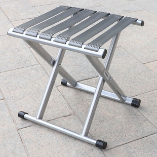 Thickened Portable Folding Stool for Outdoor Travel, Camping, Fishing, and Train Seatless Essentials