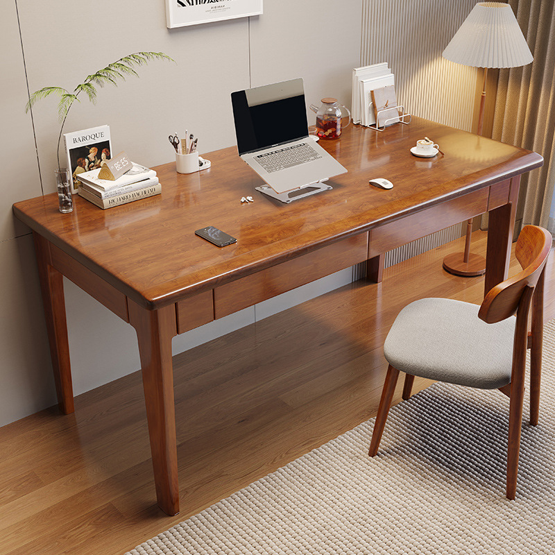 escritorio estrecho de madera sólida escritorio de escritorio doméstico escritorio de computadora escritorio de escritorio de estudio pequeño escritorio de escritorio simple escritorio de tiras