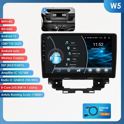 DVD Navigation, Suitable for 19-25 Renault - model-a-464g-wifi4g-lte-version-8581a-carplay-eight-core-10inch-suitable-for-19-25-renault-kangoo