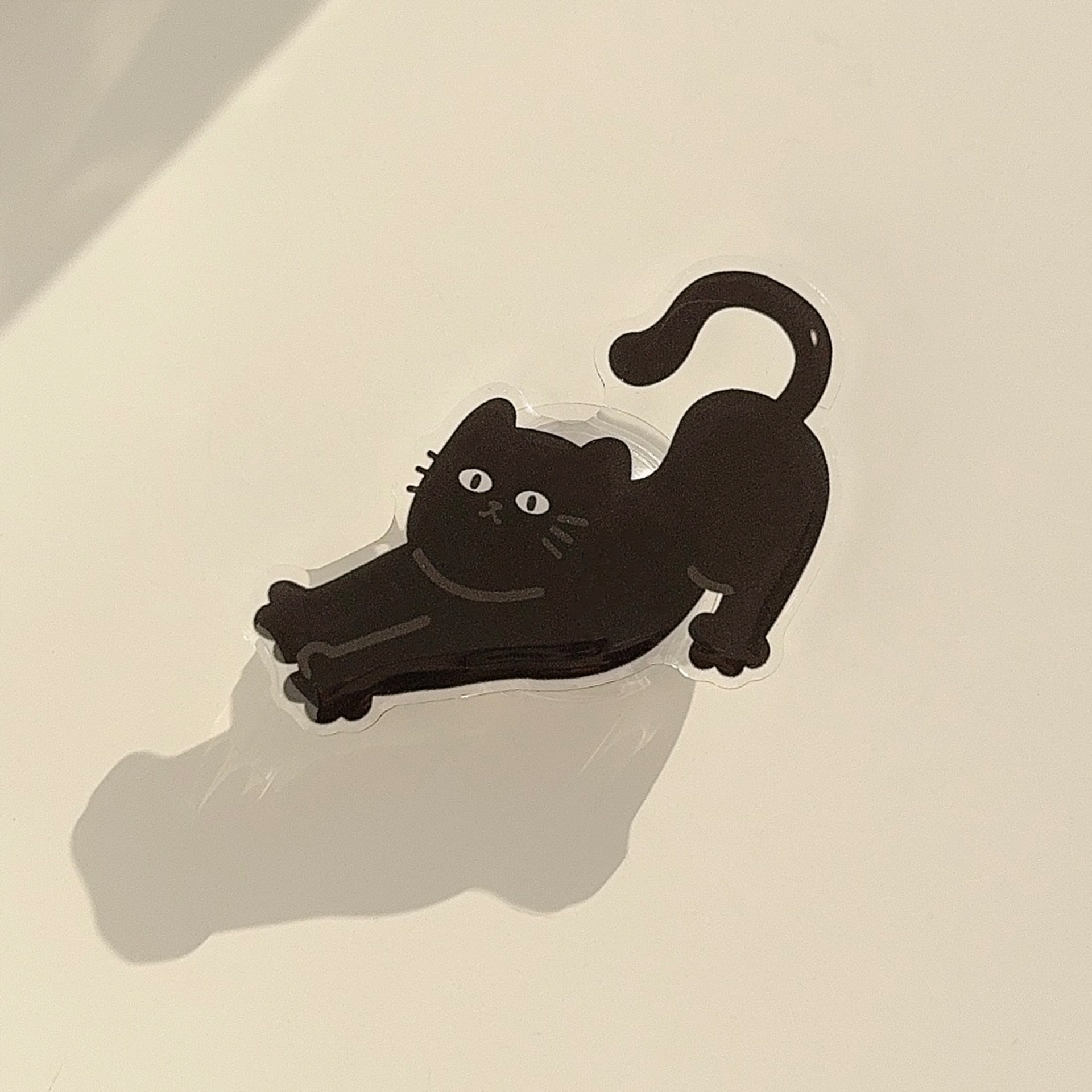 Ins韓風アニメのニャンヌ動物の背中に殻を貼って伸縮します。