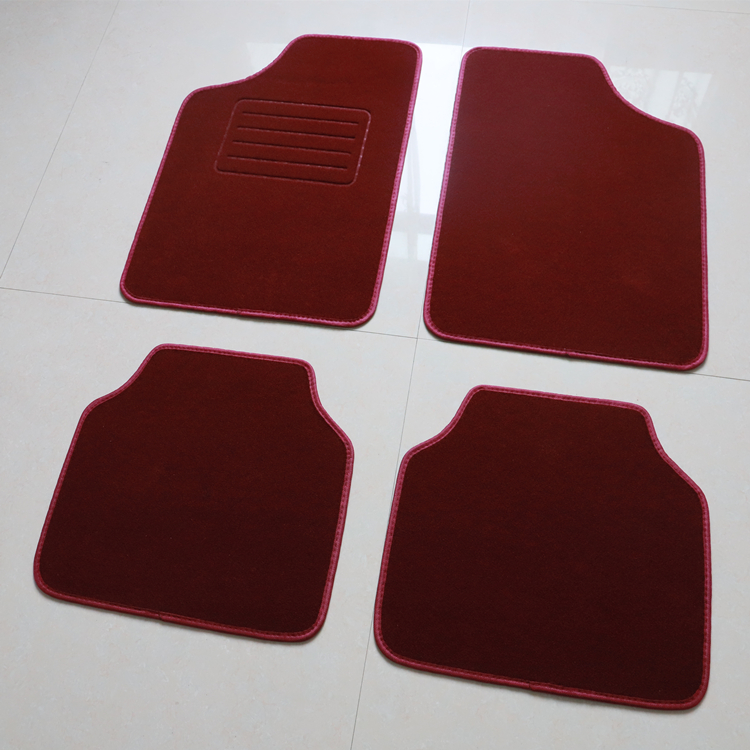 Car Suede Anti-Slip Floor Mats, Large Surround Protective Mats, Carpet Mats, Suv Mats, Universal Waterproof Floor Mats, Flame Retardant and Wear-Resistant