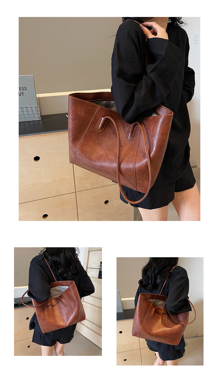 2024 niche design tote new high-end commuting women's large capacity shoulder bag trend_voghion.com