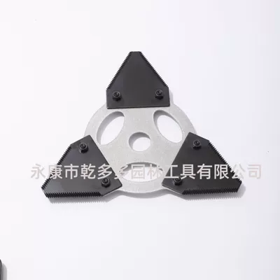 Triangular Four-Corner Serrated Grass Cutting Blade, Double-Sided Thickened Blade Head, Brush Cutter Accessories, Grass Trimmer Serrated Blade Wholesale (Otbiçən başlıqları) - triangular-knife