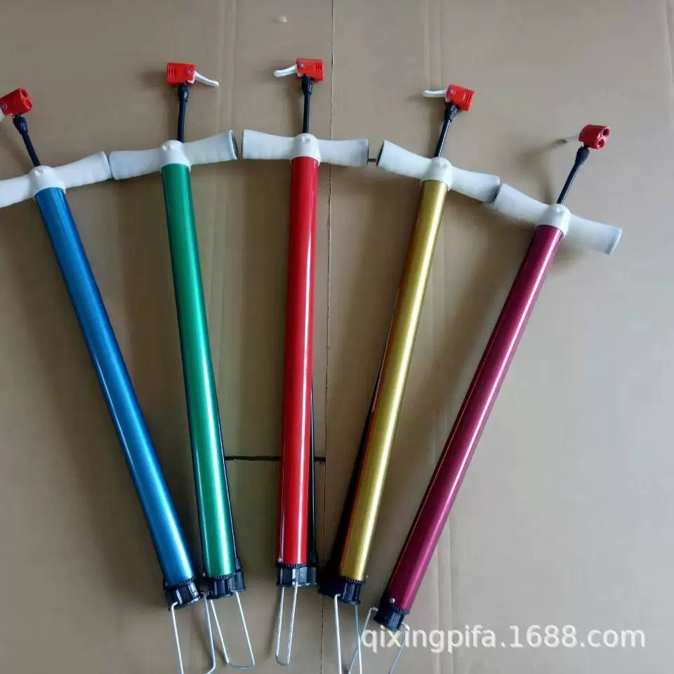 厂家直销大三五塑料底座打气筒35粗56cm长山地车自行车电动车专用