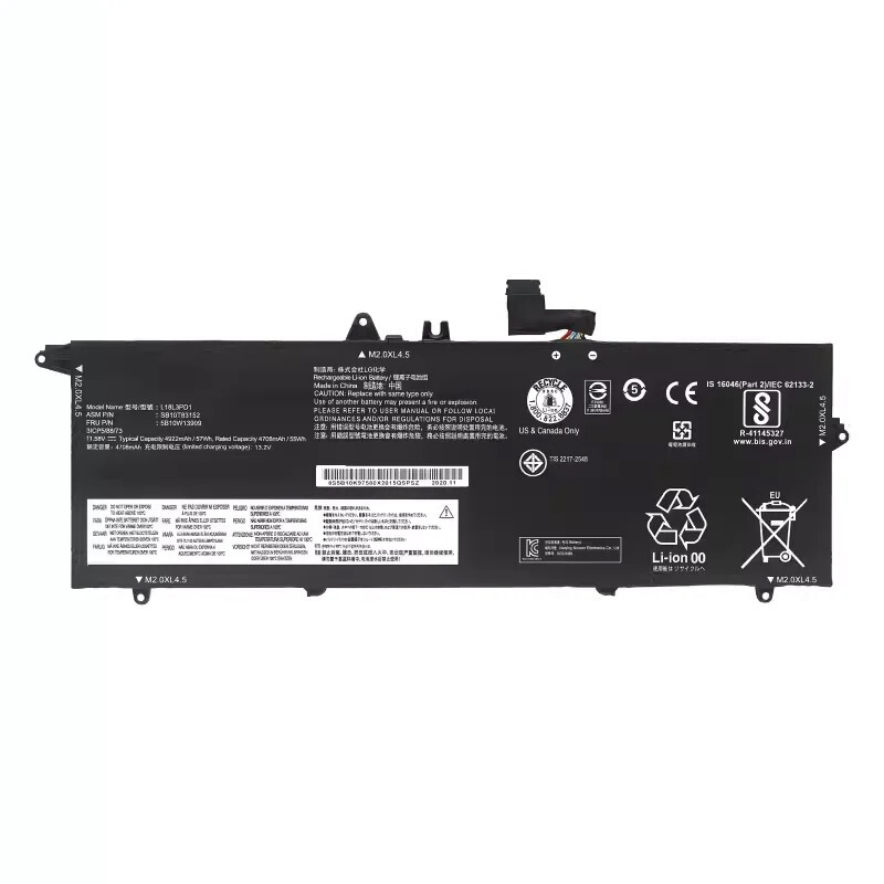 for Lenovo T490S T495S L18C3PD2 L18M3PD1 L18L3PD1 laptop battery for Lenovo T490S T495S L18C3PD2 L18M3PD1 L18L3PD1 laptop battery