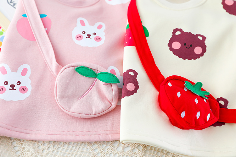 Completo in pile cartoon per bambina set invernale due pezzi_voghion.com