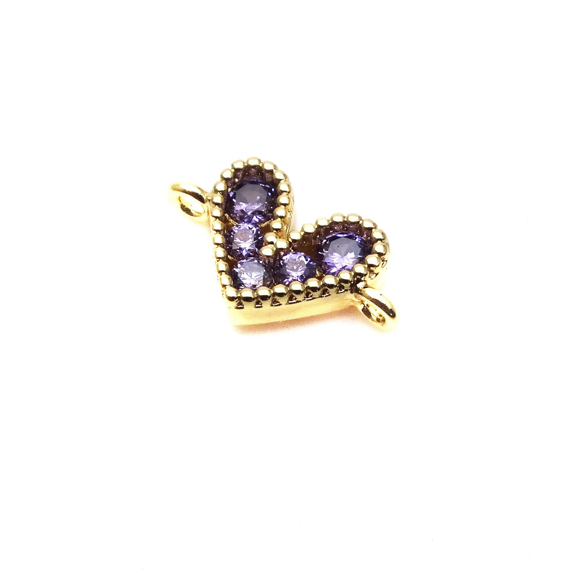 1g Weight Pendant Jewelry Making Type 8*42mm Jewelry Making Size Zircon Inlay Material DIY Jewelry Accessories Classification 1 Piece, 3 Pieces Quantity Copper Material Heart Shape Pattern Plating Design Simple Style Style 1 Piece 3 Pieces 8*42mm Copper Zircon Heart Shape Pendant Jewelry Accessories 17