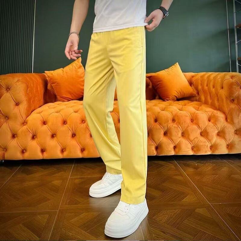 2026 Summer New Versatile Drapey Straight-Leg Pants, Comfortable, Breathable, Skin-Friendly, Loose-Fitting, Cool-Feeling Men's Casual Pants 2026 Summer New Versatile Drapey Straight-Leg Pants, Comfortable, Breathable, Skin-Friendly, Loose-Fitting, Cool-Feeling Men's Casual Pants