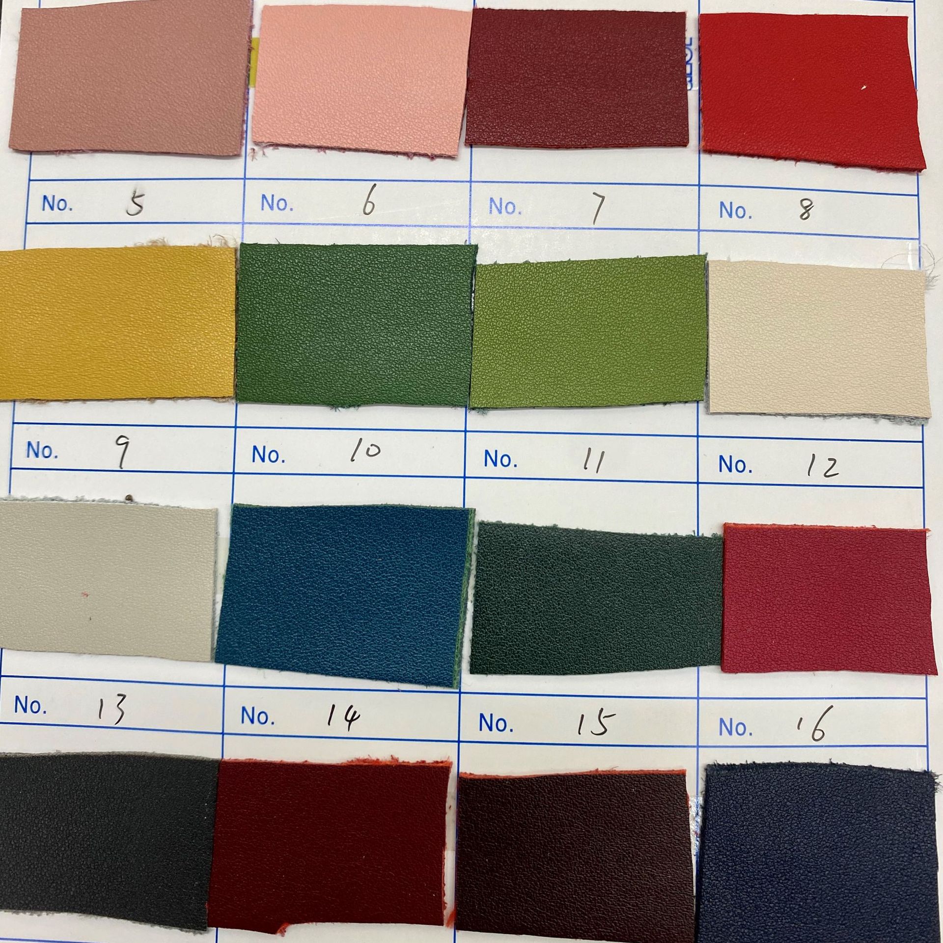 拉法特纹二层牛皮颜色可定整张