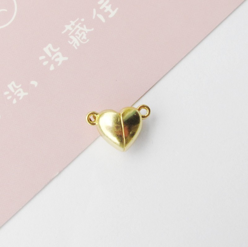 12g Weight DIY Jewelry Accessories, Bracelets Classification 1 Pair Quantity Metal Material Heart Shape Pattern Couple Gender Simple Style Style 1 Pair Metal Heart Shape DIY Jewelry Accessories Bracelets 3