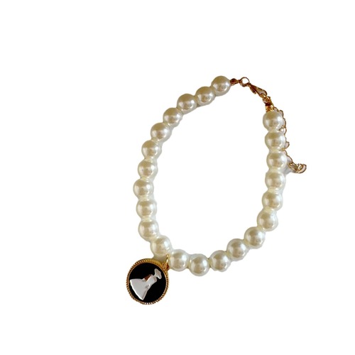 Xiaoxiangfeng pet pearl necklace cat dog accessories high-end sense