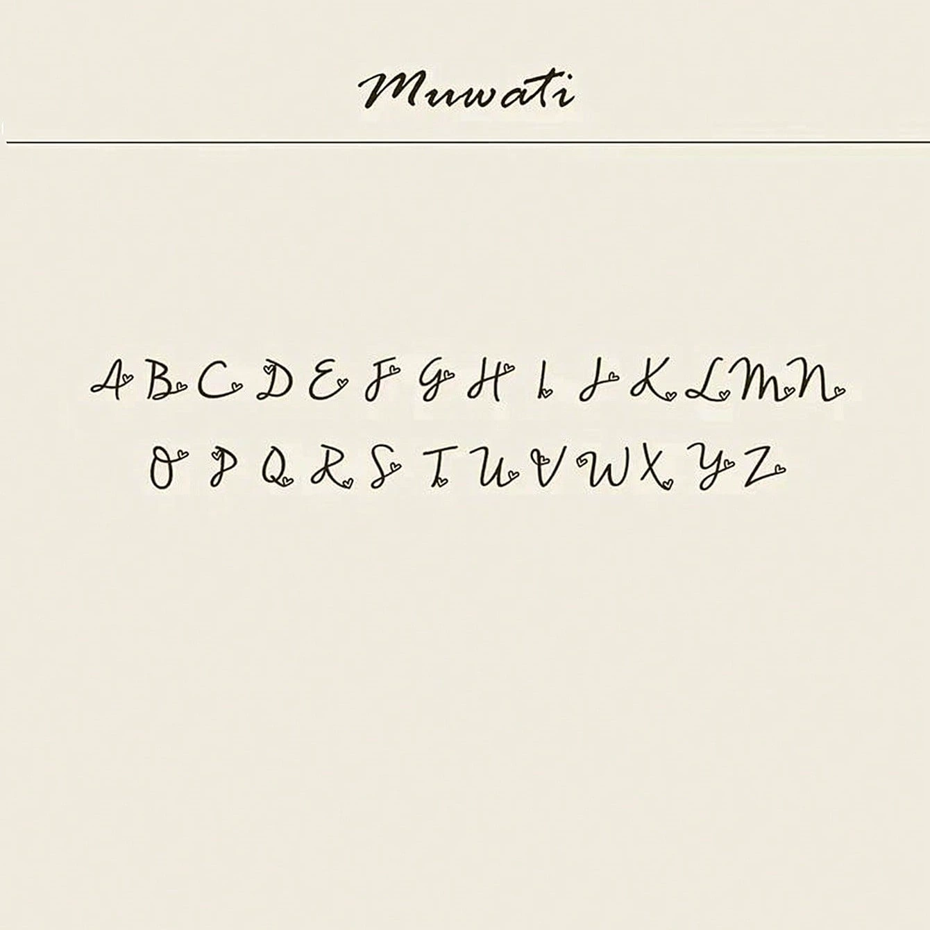 Модное ожерелье с буквами, цепочка, небольшой аксессуар, Amazon, простой и элегантный дизайн, подарок на день рождения