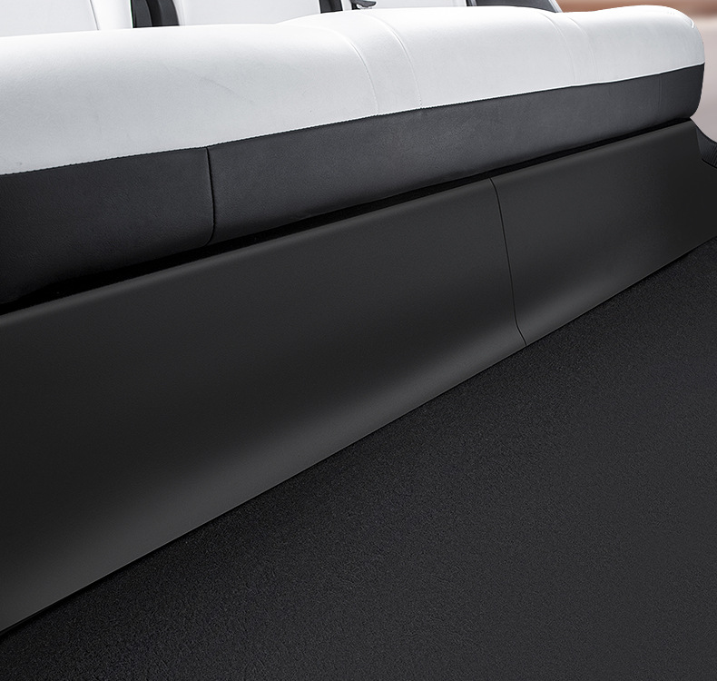 Suitable for Tesla Model Y/3 Carbon Fiber Rear Door Sill Strip Upgraded Version Anti-Kick Seat Protection Corner Accessories
