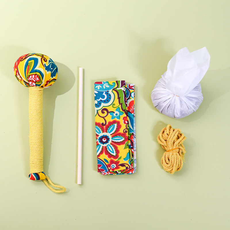 Año Nuevo del Caballo, regalo para padres y empleados, bolsas de martillo de artemisia, bolsas de material DIY, bolsas de repelente de mosquitos.