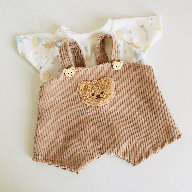 No. s Beier Lulu ropa 30cm conjunto oso muñeca ropa hecha a mano oso de peluche muñeca regalo para niñas