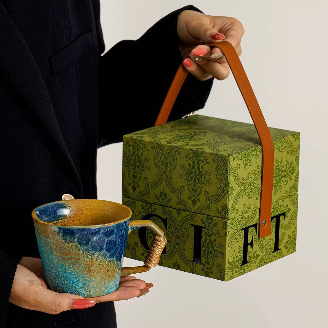 Vintage horno de alto valor, taza de regalo, taza de regalo, taza de regalo de alta calidad, taza de regalo de reunión image 4