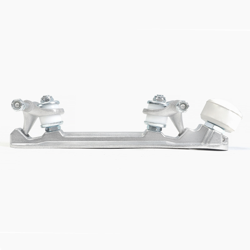 Patines de ruedas de doble fila patines de cuatro ruedas de aleación de aluminio base de patines accesorios rollerskatingbracket