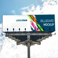 高速路户外大型广告牌灯箱铁皮铝板冲孔穿孔LED发光字门头招牌
