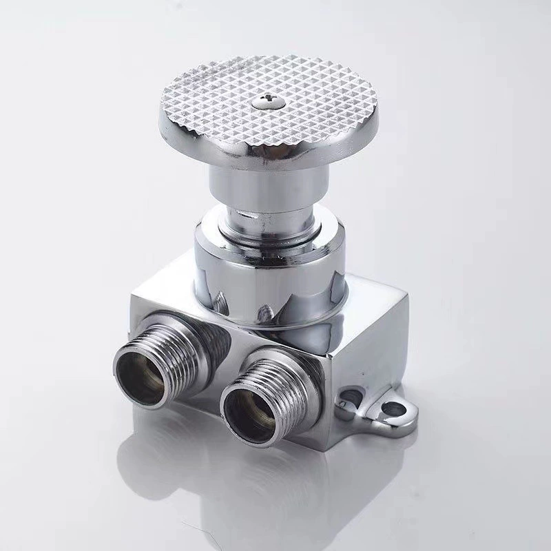 Медный ножной кран переключающий клапан для умывальника с одним охлаждением кран лабораторный больничный пищевой завод ножной кран