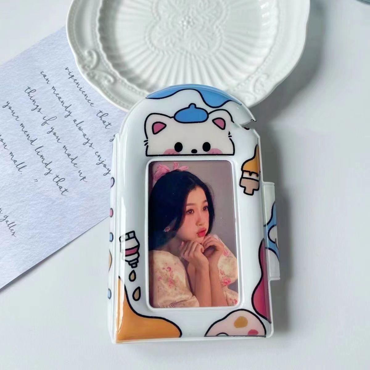 강아지 화가 카드 책