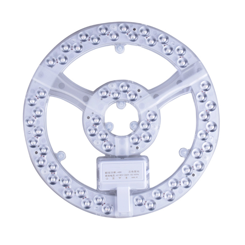 Ventas directas de fábrica, lámpara de techo LED Mengville, modificación de mecha de control remoto, reemplazo de placa de luz de succión de imán de ahorro de energía de alto brillo