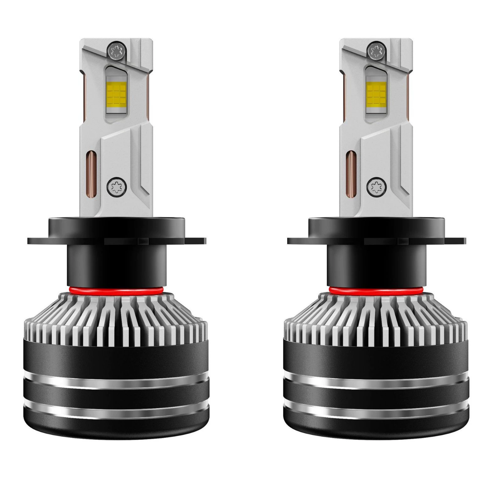 Автомобильные светодиодные фары Cross-border X20 с двойной медной трубкой, в наличии, мощные светодиодные автомобильные фары 200 Вт, интегрированные дальний и ближний свет H4H7H11