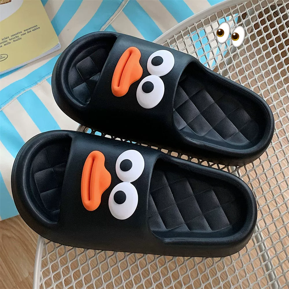 Веселые забавные уродливые милые колбасы рот домашние сандалии женские летние мягкие донные на ощупь домашние тапочки