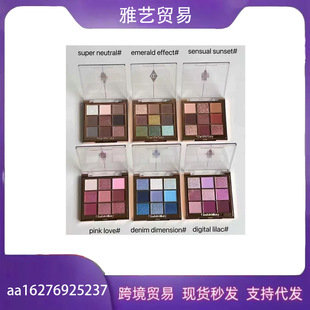 [Cross-Border Export] Ct.T's Nine-Color Eyeshadow Palette Is Delicate and Long-Lasting, Easy to Apply Matte Sequin Makeup
