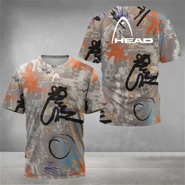 Deportes para hombres malla suelta transpirable manga corta cuello redondo camiseta venta directa de fábrica impresión digital 3D