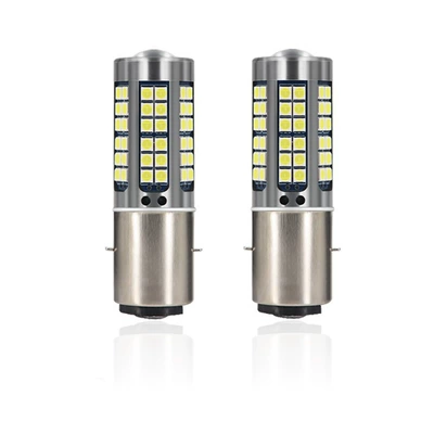Motorcycle headlights, headlights Dual-Claw Headlight Wide Voltage - white-light-ba20d