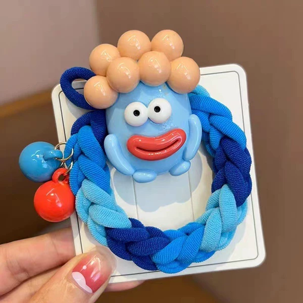 Blue sausage mouth