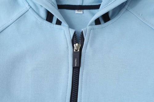 斯踏迪校服套装小学生浅湖蓝棒球服春秋款 拉链运动外套英伦风